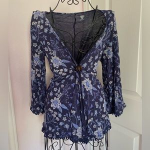 🫐Super pretty floral cardigan